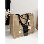 Reusable Canvas Shopping Tote Bag