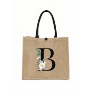 Reusable Canvas Shopping Tote Bag