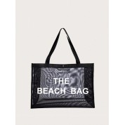 Plastic Tote Bag For Beach