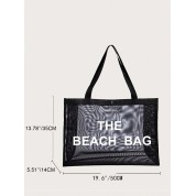 Plastic Tote Bag For Beach