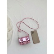 Black And Pink Crossbody Bag