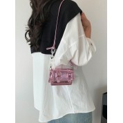 Black And Pink Crossbody Bag