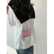 Black And Pink Crossbody Bag