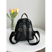 School Leather Backpack For Women