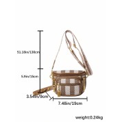 Chest Sling Shoulder Bag Zipper Strap