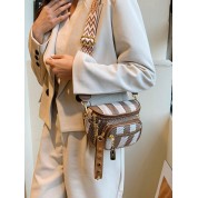 Chest Sling Shoulder Bag Zipper Strap