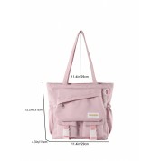 Coach Nylon Tote Bag With Zipper