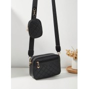 Black Pouch Cross Body Bag