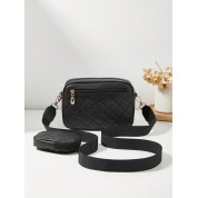 Black Pouch Cross Body Bag