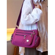 Multi Pocket Casual Crossbody Bag