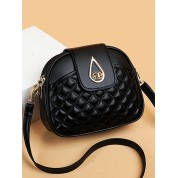 Black Multi Pocket Crossbody Bag