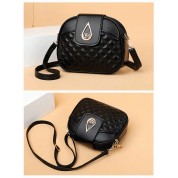 Black Multi Pocket Crossbody Bag