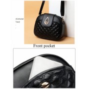 Black Multi Pocket Crossbody Bag