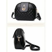 Black Multi Pocket Crossbody Bag