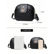 Black Multi Pocket Crossbody Bag