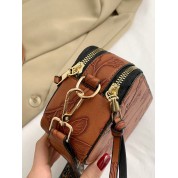 Crossbody Bag With Wide Shoulder Strap