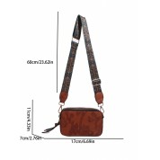 Crossbody Bag With Wide Shoulder Strap