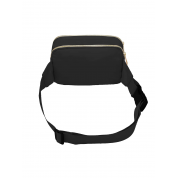 Black Multi Pocket Shoulder Bag