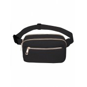 Black Multi Pocket Shoulder Bag