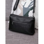 Crossbody Bag With Zipper Pockets