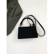 Leather Flap Over Shoulder Bag