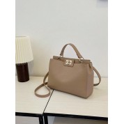 Small Simple Leather Crossbody Bag