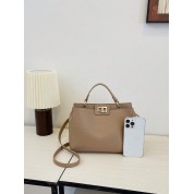 Small Simple Leather Crossbody Bag