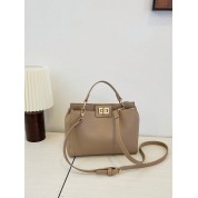 Small Simple Leather Crossbody Bag