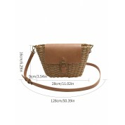 Women Leather Shoulder Bag Crossbody