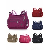 Multi Pocket Casual Crossbody Bag