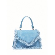 Baby Blue Color Crossbody Bag