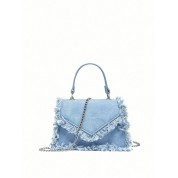 Baby Blue Color Crossbody Bag