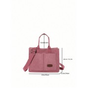 Hot Pink Large Tote Bag