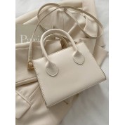 White Mini Bag With Handle