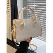 White Mini Bag With Handle