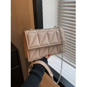 Gold Chain Shoulder Bag Quilted