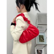 Red And Black Leather Shoulder Bag