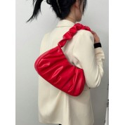 Red And Black Leather Shoulder Bag