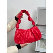 Red And Black Leather Shoulder Bag