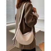 Leather Crossbody Shoulder Hobo Bag