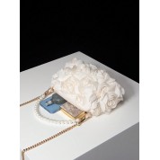 Rose Small Quilted Crossbody Bag