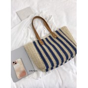 Navy Blue Large Tote Bag