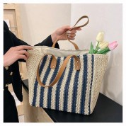 Navy Blue Large Tote Bag