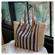 Navy Blue Large Tote Bag