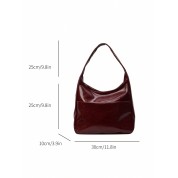 Soft Leather Medium Tote Bag