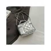 Designer Leather Chain Crossbody Bag