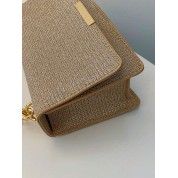 Gold Evening Bag With Chain