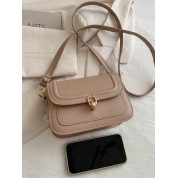 Flap Pouch Leather Shoulder Bag