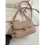 Flap Pouch Leather Shoulder Bag