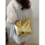 Shoulder Bag With Gold Chain Strap